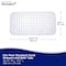 Kenney Mfg Microban Protected Bubble Bath Mat, 26.75in L x 14.5in W, Frosted MB61187H - alternate 7